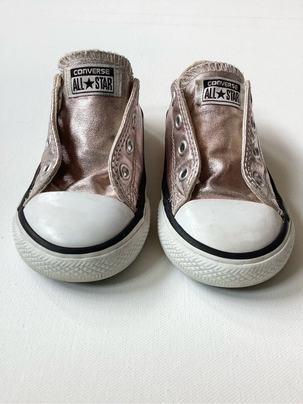 Converse Metallic Rose Gold Sneakers